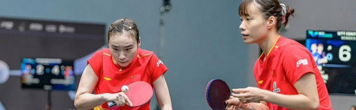 九游官网-WTT常规赛：4大头号种子已出局！国乒女双0-3败北，独苗冲击冠军|石洵瑶|王晓彤|吴咏琳|纵歌曼|覃予萱_新浪体育_新浪新闻